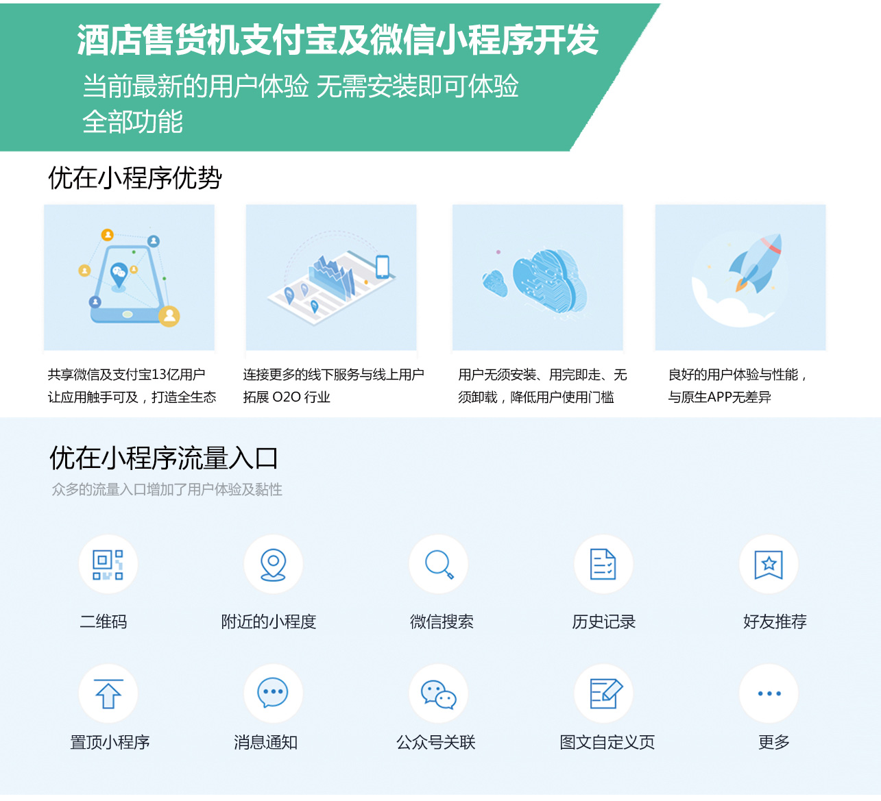 酒店無人售貨機微信小程序開發